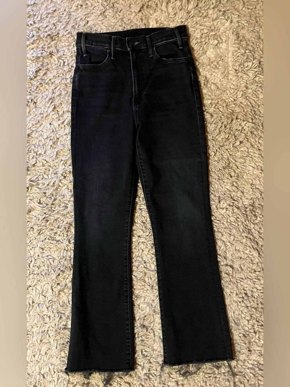 MOTHER The Hustler Ankle Fray Jean - Picture 2 of 5